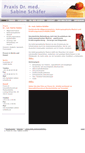 Mobile Screenshot of dr-sabine-schaefer.de